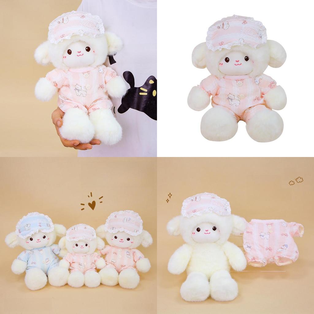Wear Pajamas Sleep Plush Toy With Foam Beads For Kids Bedtime Gift
