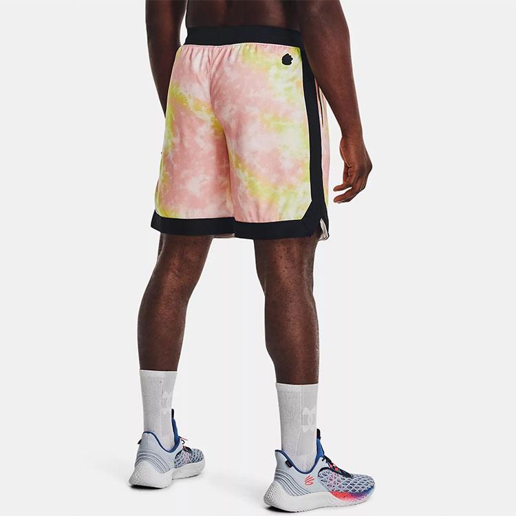 Under Armour Sesame Street Collaboration Series Curry X Sesame Street Letter Print Casual Shorts Men Shorts Multicolor 1370227-001