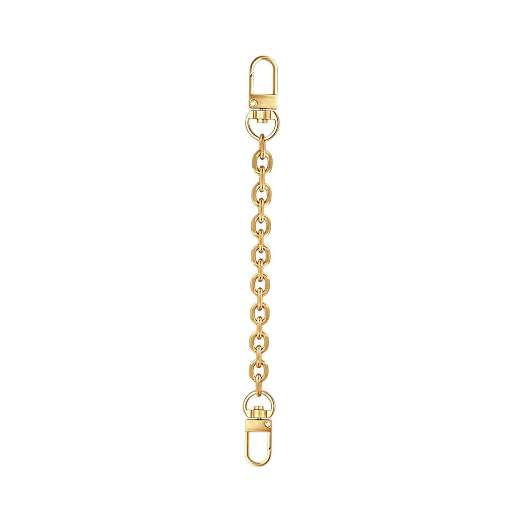 Chaîne de Portefeuille Sac à Main Chaînes Plates avec Boucles Métalliques Chaîne de Sangle pour Sac Bandoulière pour Sac à Main Portefeuille DIY Sac à Main Sac à Bandoulière Pochette