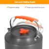 1.1L /1.6L/2L Outdoor Camping Kettle Coffee Tea Pot Portable Lightweight Aluminum Teapot  for Hiking Picnic