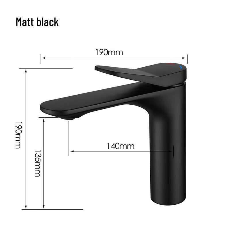 MDNG Single-Handle Bathroom Basin Faucet