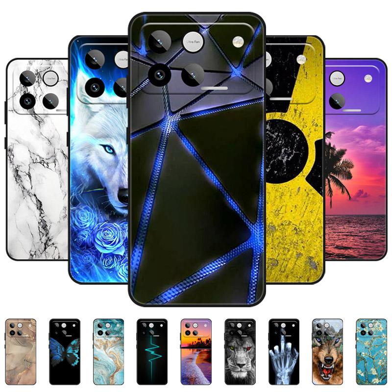 Étui Pour Honor Win Animal Marbre Imprimé Couverture Complète Silicone Coque de Téléphone Pour Honor Win Pare-chocs Anti-choc Funda Souple TPU Coque