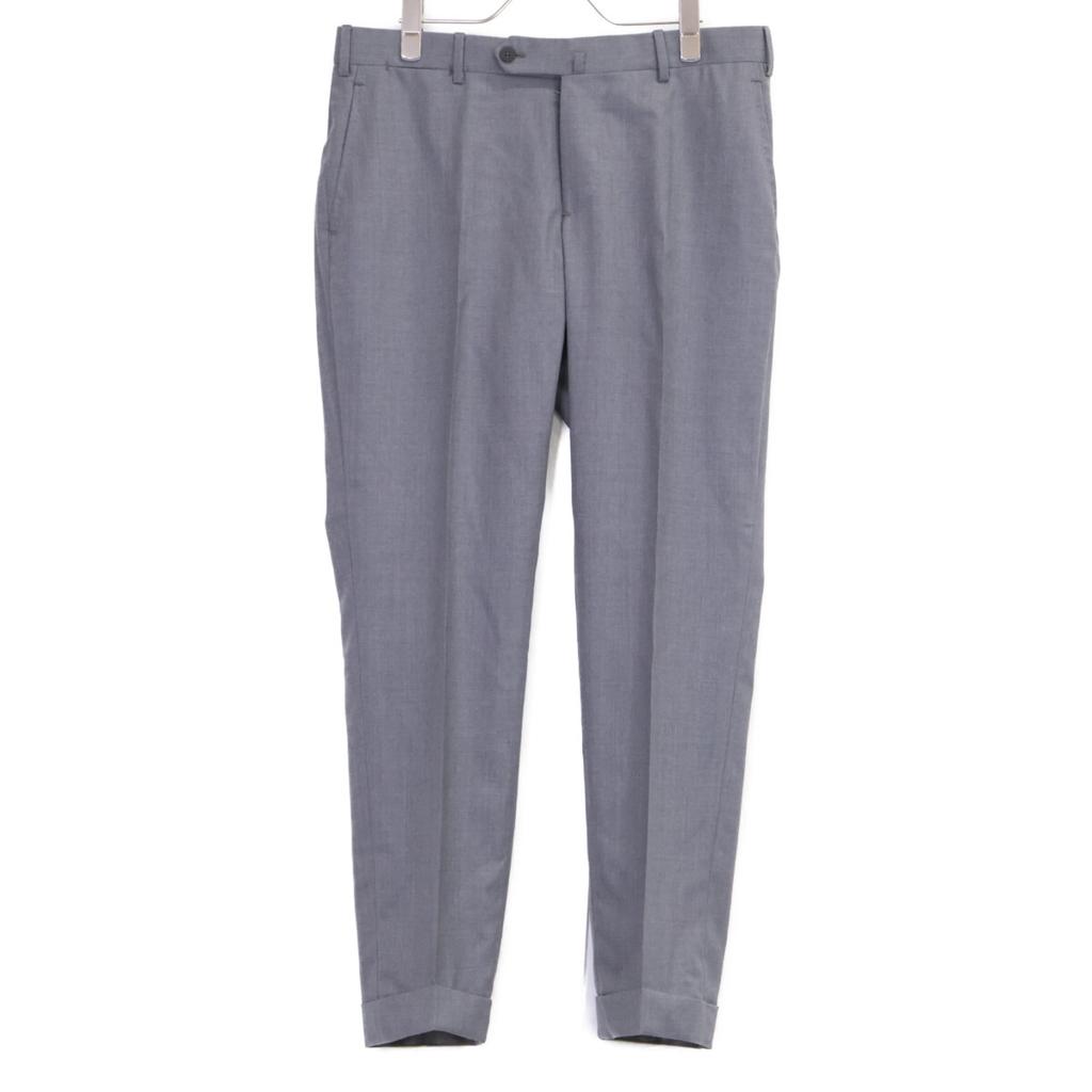 ISAIA FASE GREGORY Grey Single 2B Boots Suit Setup 48 grayUsed