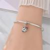 Copper Heart Lung Rose Pendant Charms Jewellery Fit Original Bracelet Necklace For Women Diy Gift