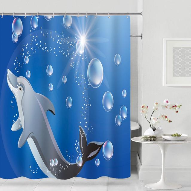 

Современная занавеска для душа, модная блестящая занавеска для душа, полиэфирная ткань, водонепроницаемая занавеска для ванной, занавеска для перегородки ванной комнаты, 12 крючков 180x200cm