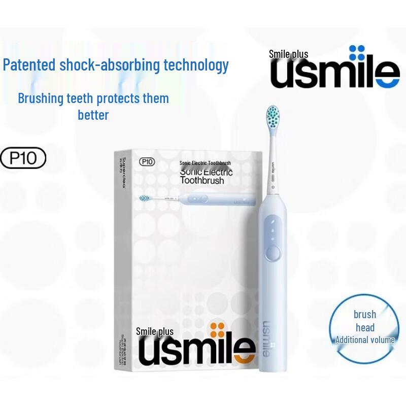 

usmile P10 Sonic Electric Toothbrush CN plug (adapter included)