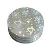 100Pcs Heart Badges Protectors For Fashion Accessories And Event Souvenirs