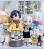 OB11 Clothes Cute Cartoon T-shirt Sweater Shorts Pants Shoes for Molly, GSC Body, Obitsu11, YMY, DDF, 1/12bjd Doll Accessories