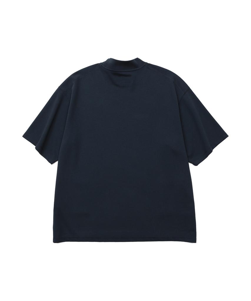 HUMOROUS ACCOUNT Athletic Mockneck H/S Tee / Navy