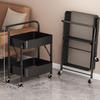 Kitchen Storage Holder Household Removable Foldable Storage Rack Multi-purpose Bedroom Toy Cosmetics Organizers Racks on Wheels
