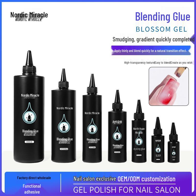 

Nordic Miracle Gradient Blush Gel Nail Art Liquid - Quick Blooming Universal Polish (Special Kilogram Size)