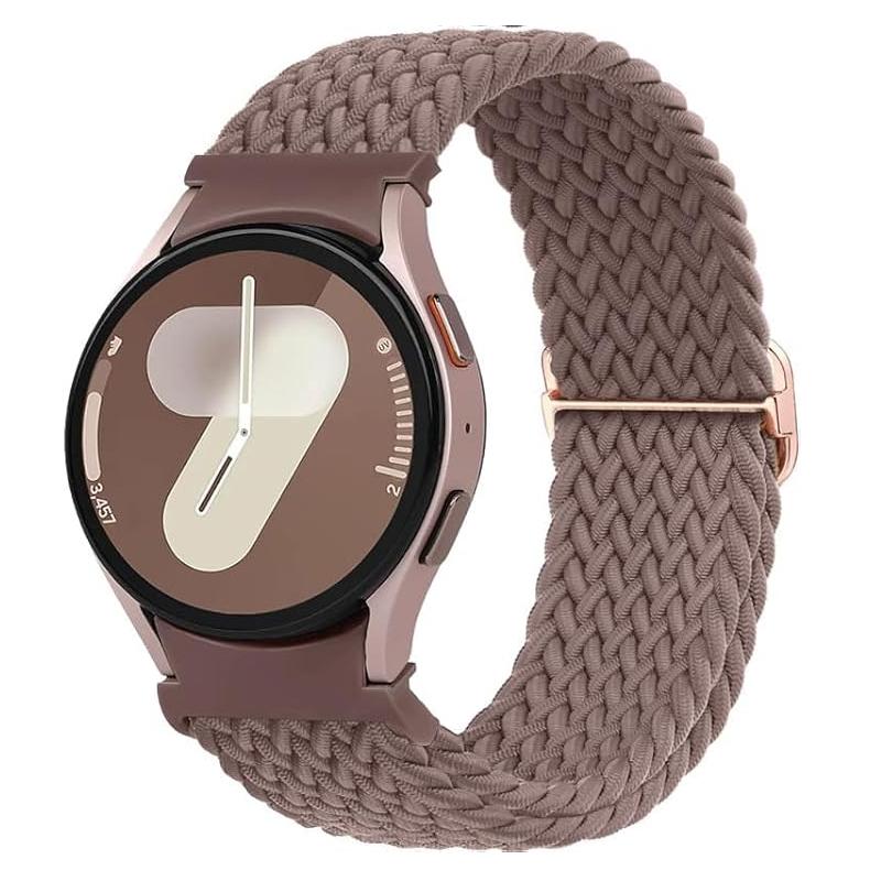 

Band For Samsung Galaxy Watch 7 FE 5 Pro 4 6 classic 44mm 40mm No Gaps Braided wrist sport bracelet correa Galaxy Watch 7 Straps Galaxy4 classic 46mm
