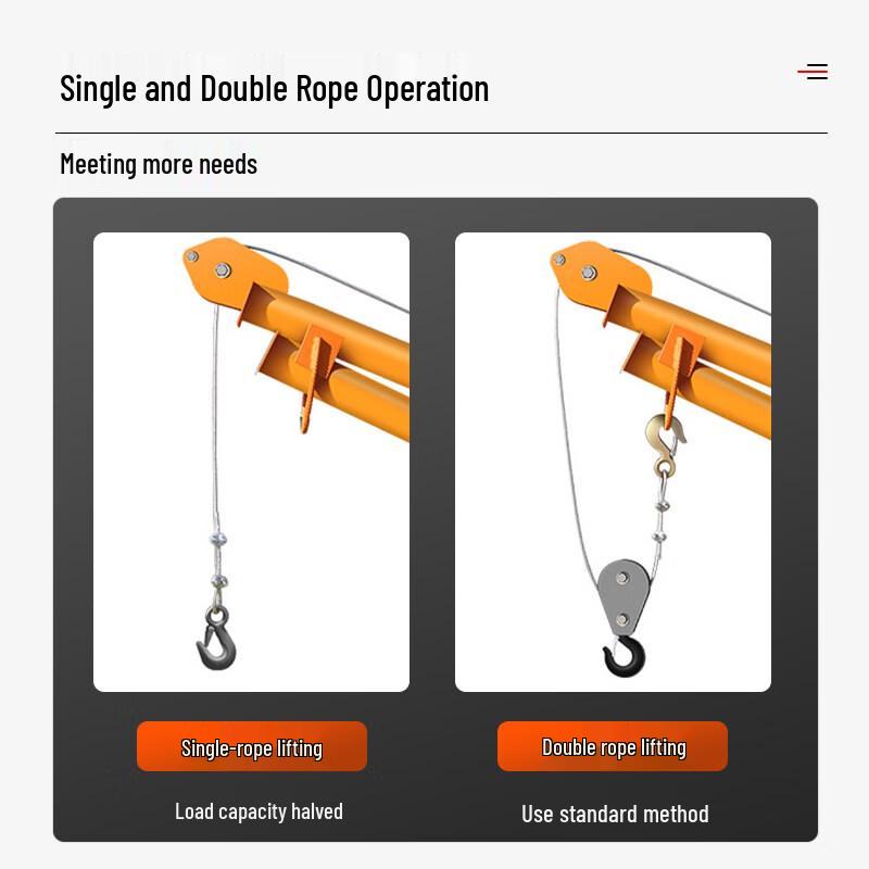 Jundingying P500 Heavy-Duty Electric Mini Crane