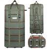 158L Aviation Large Capacity Rolling Travel Bag - Foldable Wheeled Luggage Storage, Oxford Cloth