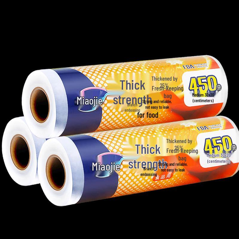 

Miaojie Tear-Off Food Storage Bags