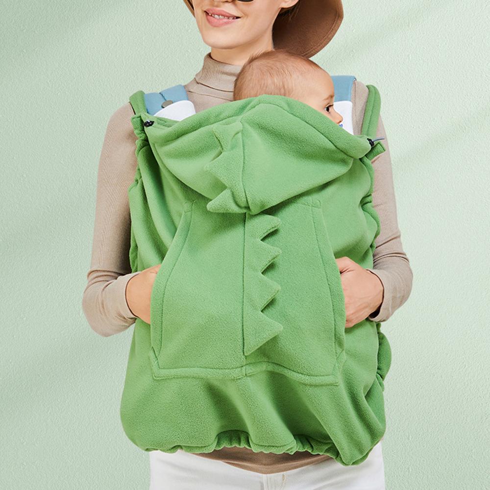 Babytrage Cover Mit Kapuze Dehnbarer Umhang für Baby Winddicht Weich Baby Kinderwagen Winterabdeckung Mit