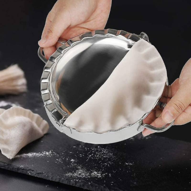 Modern Stainless Steel Dumpling Maker For Home Cooking And Gift Use