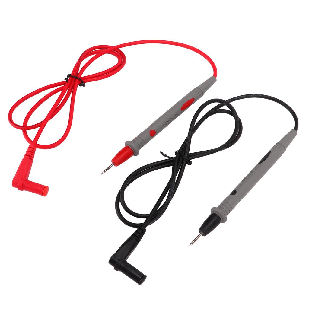 5pcs set 1000V 10A Multi Meter Probe Wire Pen Anti Oxidation Ammeter Test Cord Red Black