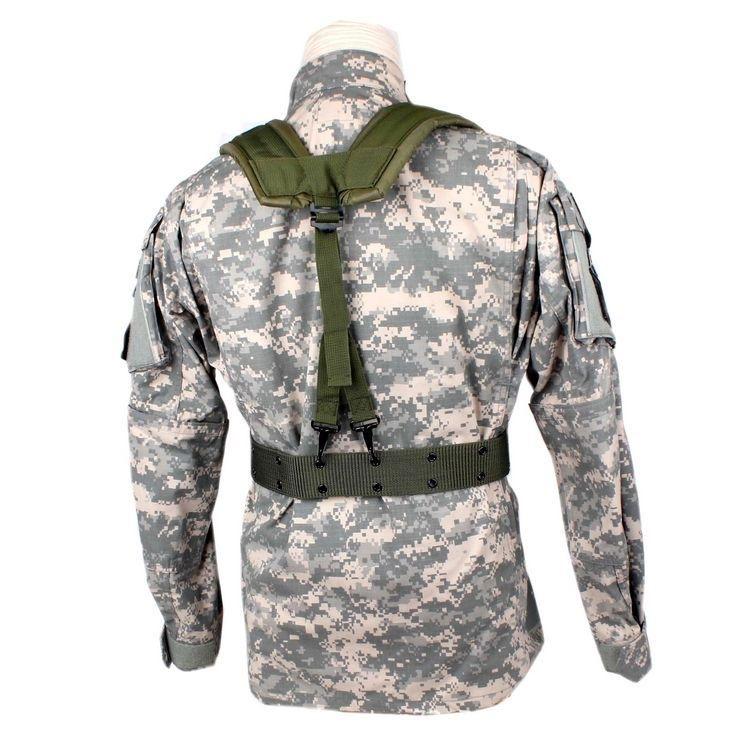 Açık Hava Taktik Kemer CS Ordu Fanları Savaş Kemerleri Askeri Avcılık Aksesuarları Y Kemer Kuşak Omuz Göğüs Kayışı Tactico Militar