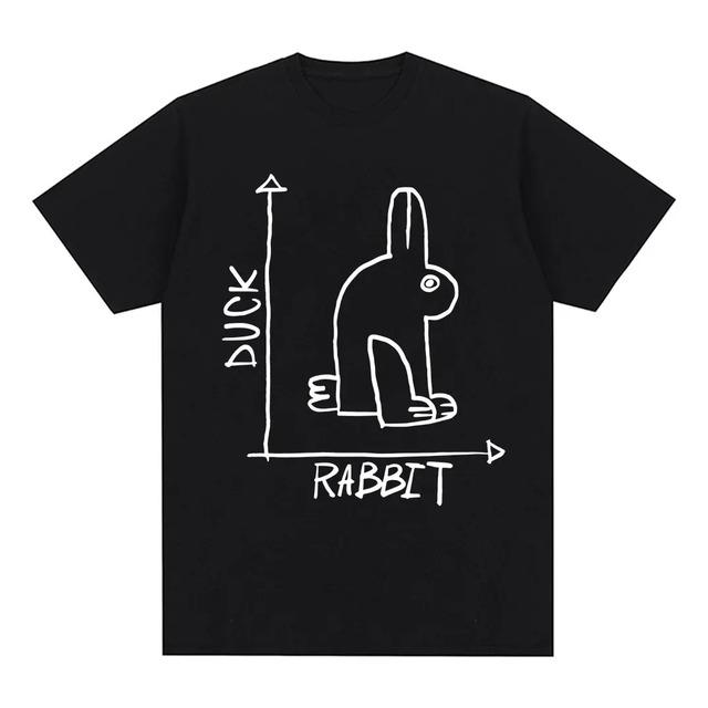 Camiseta Rabbit Duck Optical Illusion XXXL