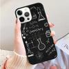Biology and Chemistry Phone Case Cover For iPhone 17 Air 15 16 14 Plus 11 12 13 Pro Max Apple Max