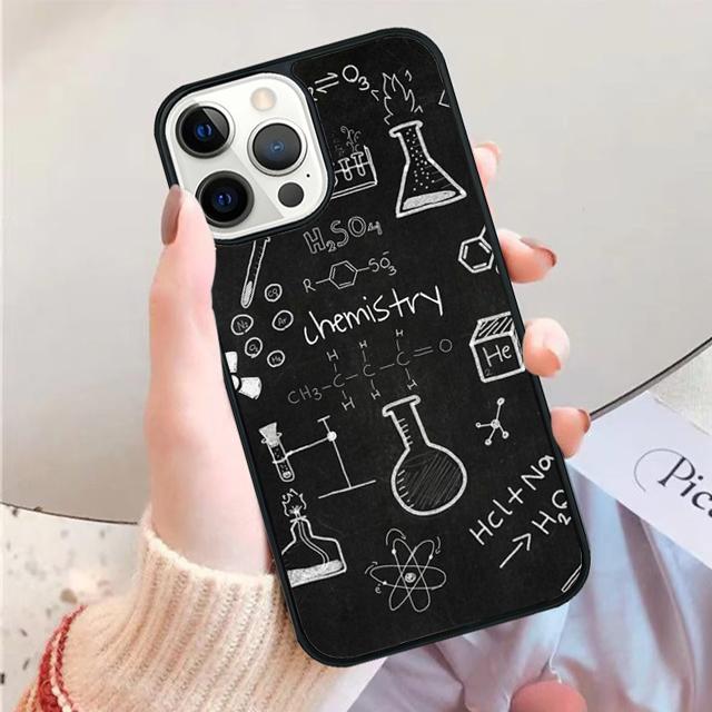Biology and Chemistry Phone Case Cover For iPhone 17 Air 15 16 14 Plus 11 12 13 Pro Max Apple Max