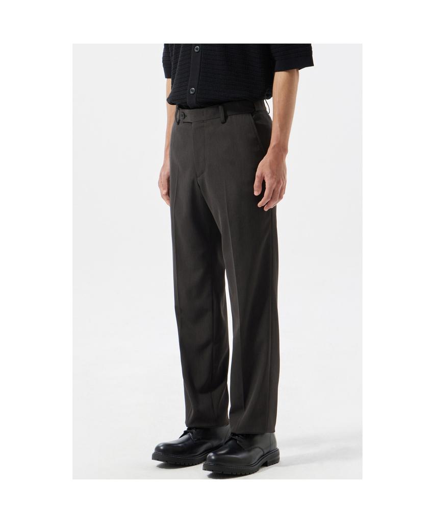 Keoseuuteommellou Dark Gray Slim Fit Setup Pants Cwpam25404Gyd