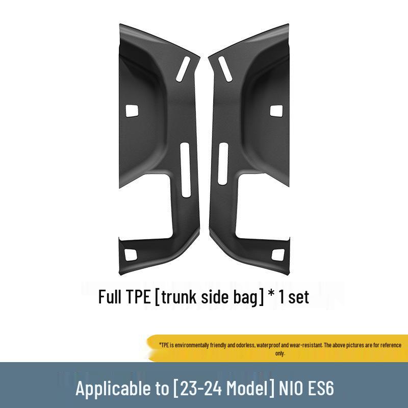 Custom TPE Car Mats for Weilai ES6/EC6 (Model Years 23-25) – Includes Trunk Mat