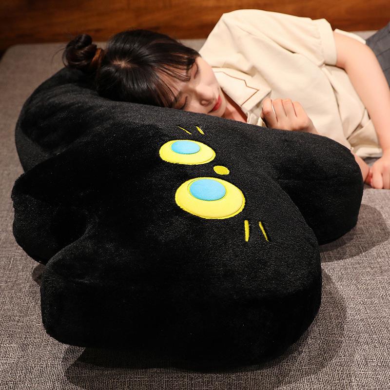 40-100cm Lovely Black Cats Plushies Stuffed Animals Plush Cats Toy Pillow Cushion For Kawaii Room Decor Cute Toy