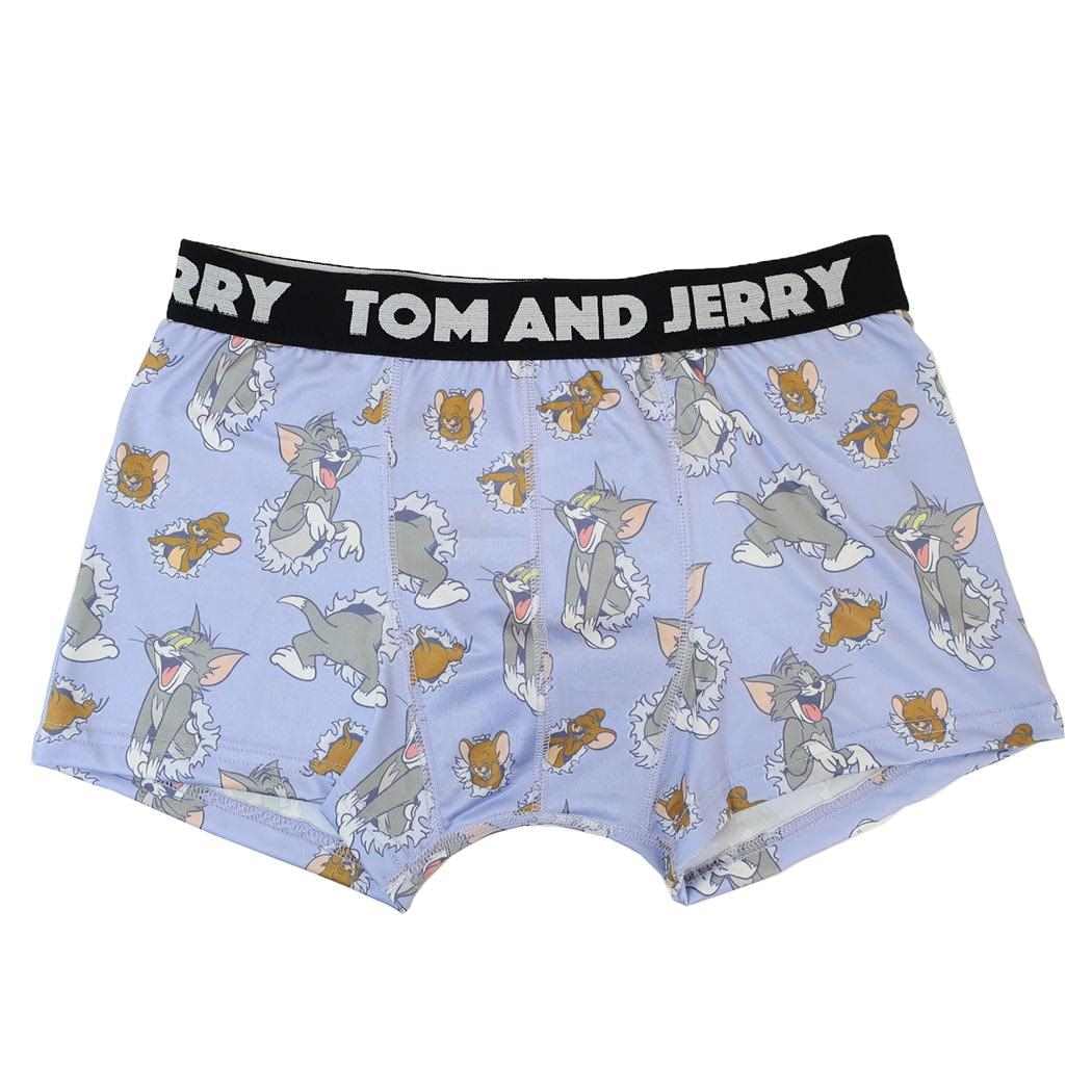 Small Planet Tom and Jerry Underwear Print Boxer Warner Men s Briefs, Hyokkori, Bros. [Size M]
