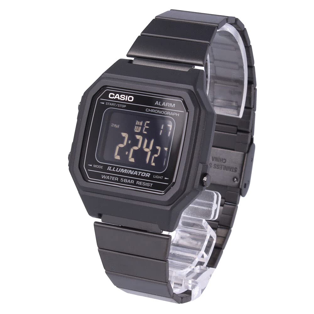 

CASIO Casio Standard Cheap Casio Chipkashi Watch Men s Digital Metal Black B650WB-1B [Parallel Import]