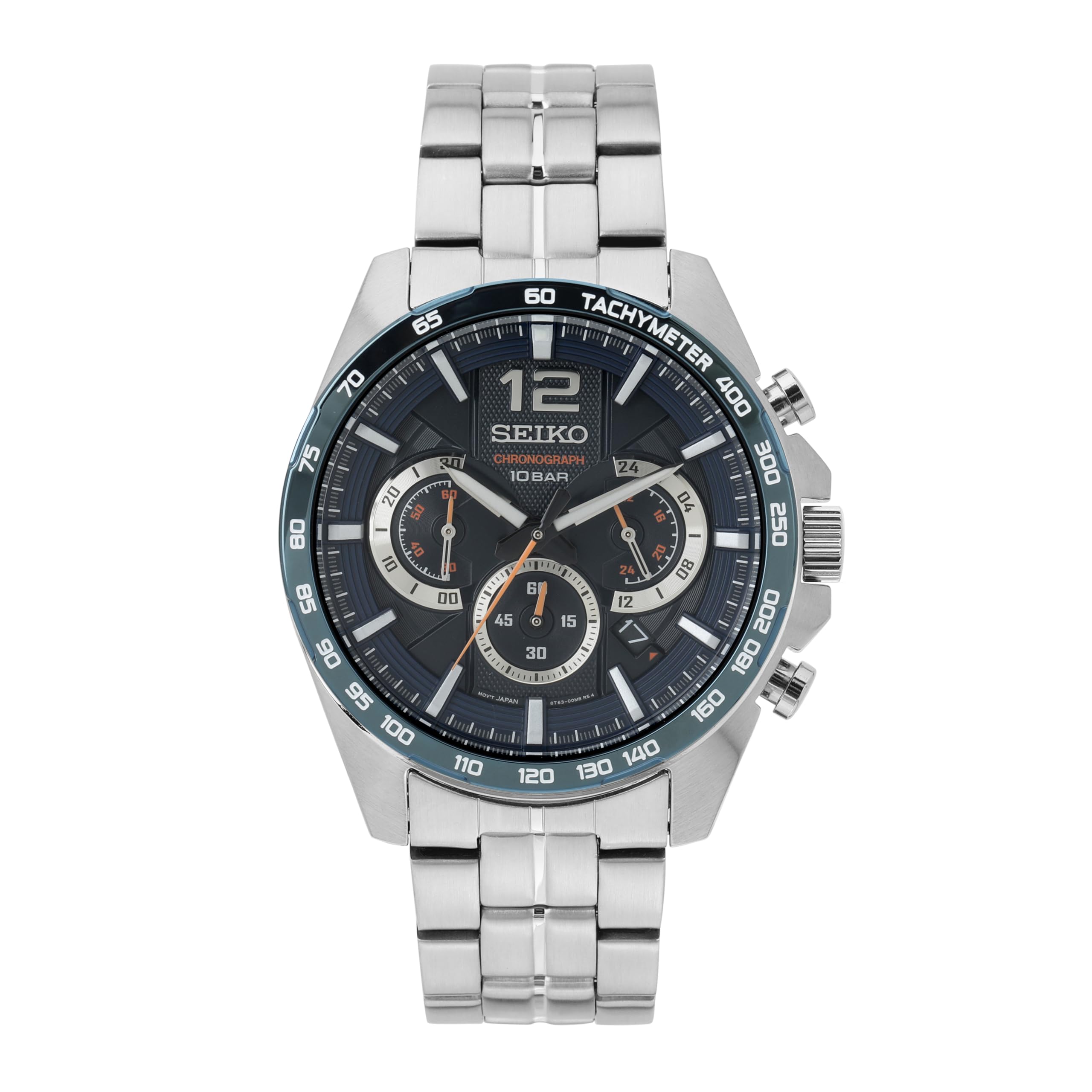 

[SEIKO] SEIKO Watch Analogue Quartz Navy Dial SSB345P1 Chronograph Analog Quartz Dark Navy Dial Men s