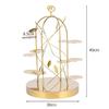 dessert table display rack bread table fruit tray Gold Dim sum Creative cake rack Restaurant Snack decoration Dessert rack