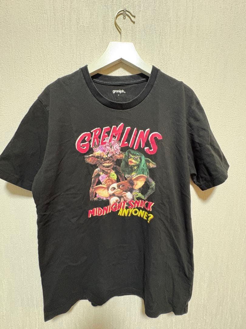 graniph Gremlins T-shirt S size Black L
