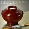 4.6-inch Zoni Bowl with Lid, Vermilion, Modern Lacquerware, Atakaya, Made In Japan, Dishwasher Safe, Bowl, Stew Bowl, Donburi, Japanese Tableware, New