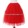 Women's 5-Layer Mesh Midi Fluffy Skirt - Summer Gauze Half Skirt