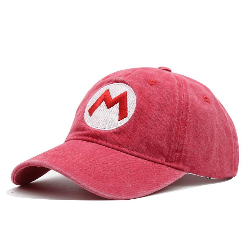 Men's and women's embroidered cartoon baseball caps, casual outdoor travel duckbill caps