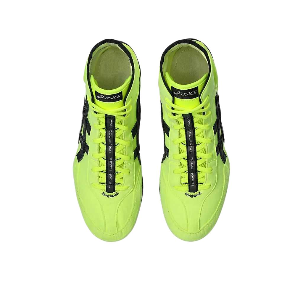 Asics Dan Gable Evo 3 Pantofi de Wrestling Vârf Rotund cu Șireturi Mid-Top Pantofi de Antrenament Pantofi Bărbați 1081A052-750