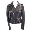 SAINT LAURENT PARIS Domestically authorized, 2015 model, 397287 Y5YA2, Eddie's period lamb leather double rider jacket Jacket 36 blackUsed