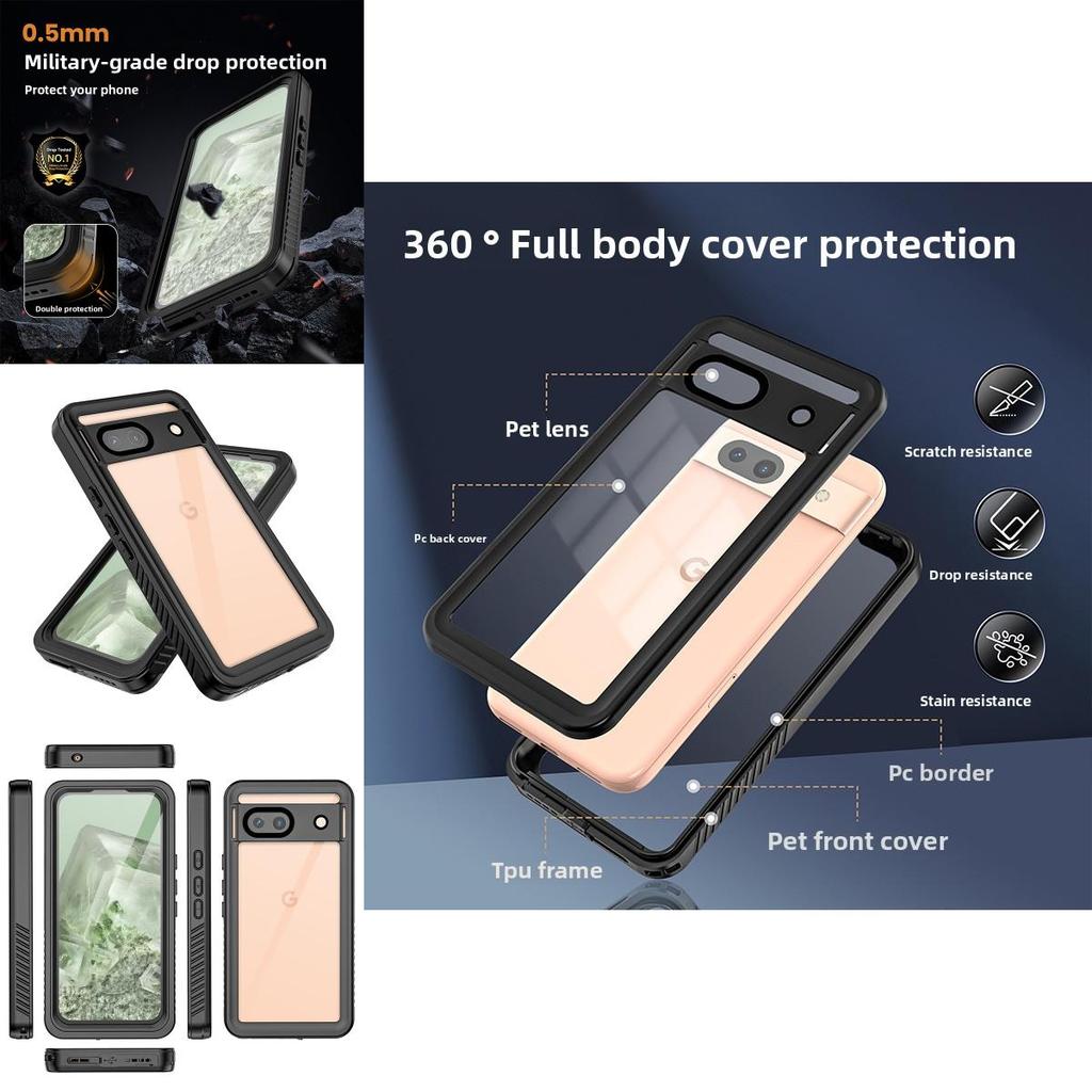For Water Resistant Phone Shell Google Pixel 8a With Impact Proof And Dive Ready Water Sports