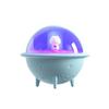 New Desktop Jellyfish Humidifier with Colorful Atmosphere Light and Flame Simulation Aromatherapy.