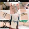 Fashion Starfish Sea Shell Whale Jellyfish Blue Italian Charm Links Fit 9mm Stainless Steel Bracelet Women Jewelry DIY Making