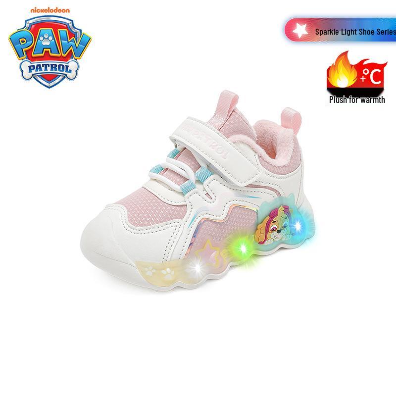 

Світловідбиваючі зимові дитячі черевики Щенячий патруль 2025: Нековзкі, Легкі, Миготливі М які Підошви для Хлопчиків та Дівчаток Size 26 - Foot Length 156-161mm