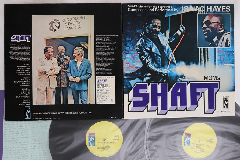 LP Record ISAAC HAYES - Shaft MW90134 STAX Japan Soul/Funk Used