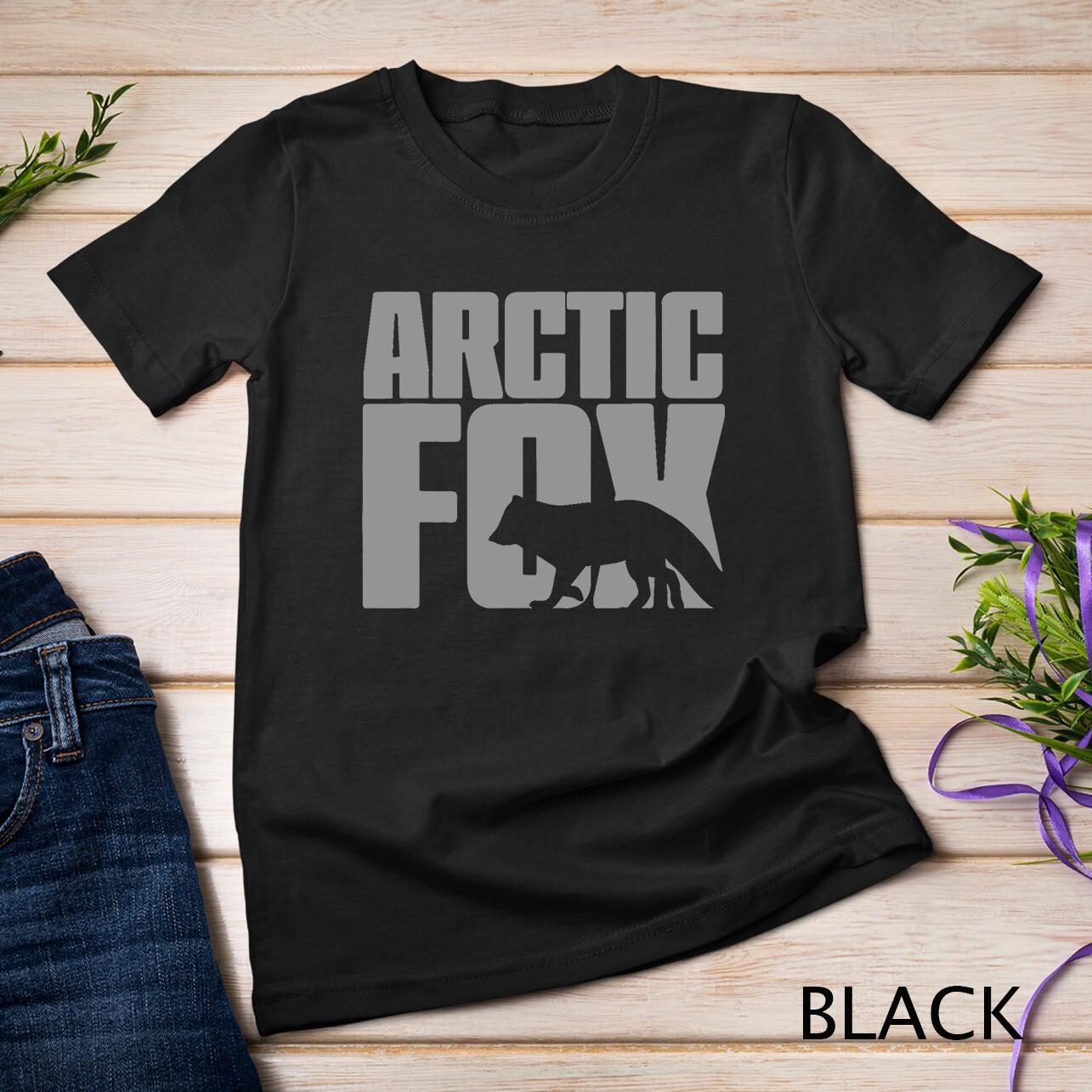 Arctic Fox Lover Clothing - Arctic Fox T-Shirt Mens Womens Tees Top Unisex T-Shirt Mens Womens Tees Top S