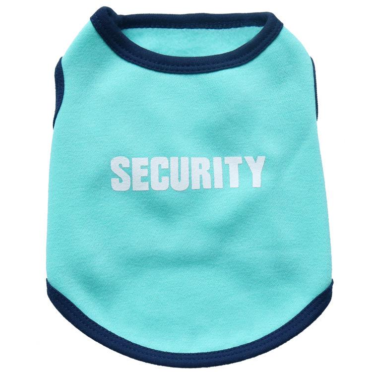 

VIP Security Fleece Vest for Small Dogs - Spring/Autumn Pet Apparel XS (30g)