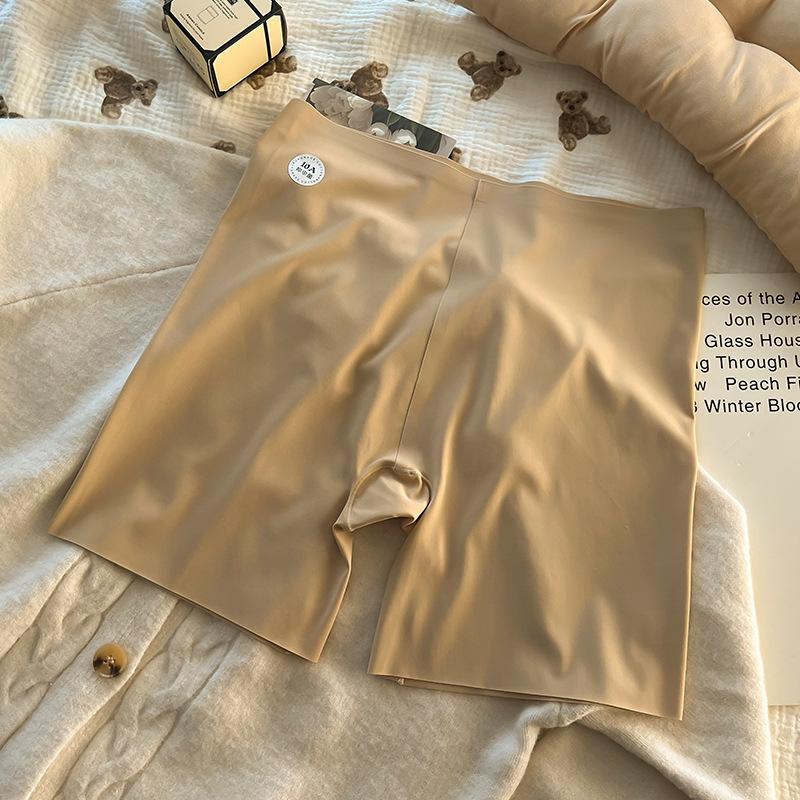 

Женские трусы-боксеры невидимые с невидимым дном большого размера 2XL телесный