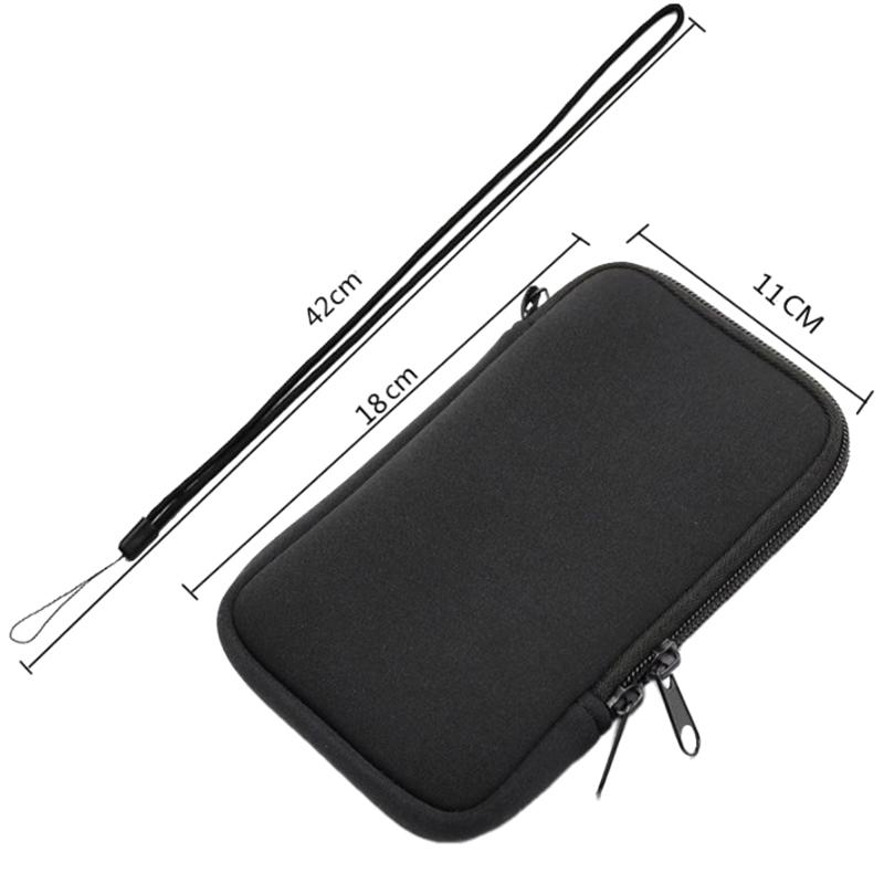 Neoprene Mobile Earphone Storage Case Carrying Hard Bag Box Case For Headphone Accessories Earbuds Memory Card USB Cable