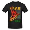 Mecha Warrior Gundam Anime TShirt Cotton Tees Shirt Streetwear Round Neck Tshirt Fashion ShortSleeve Clothes