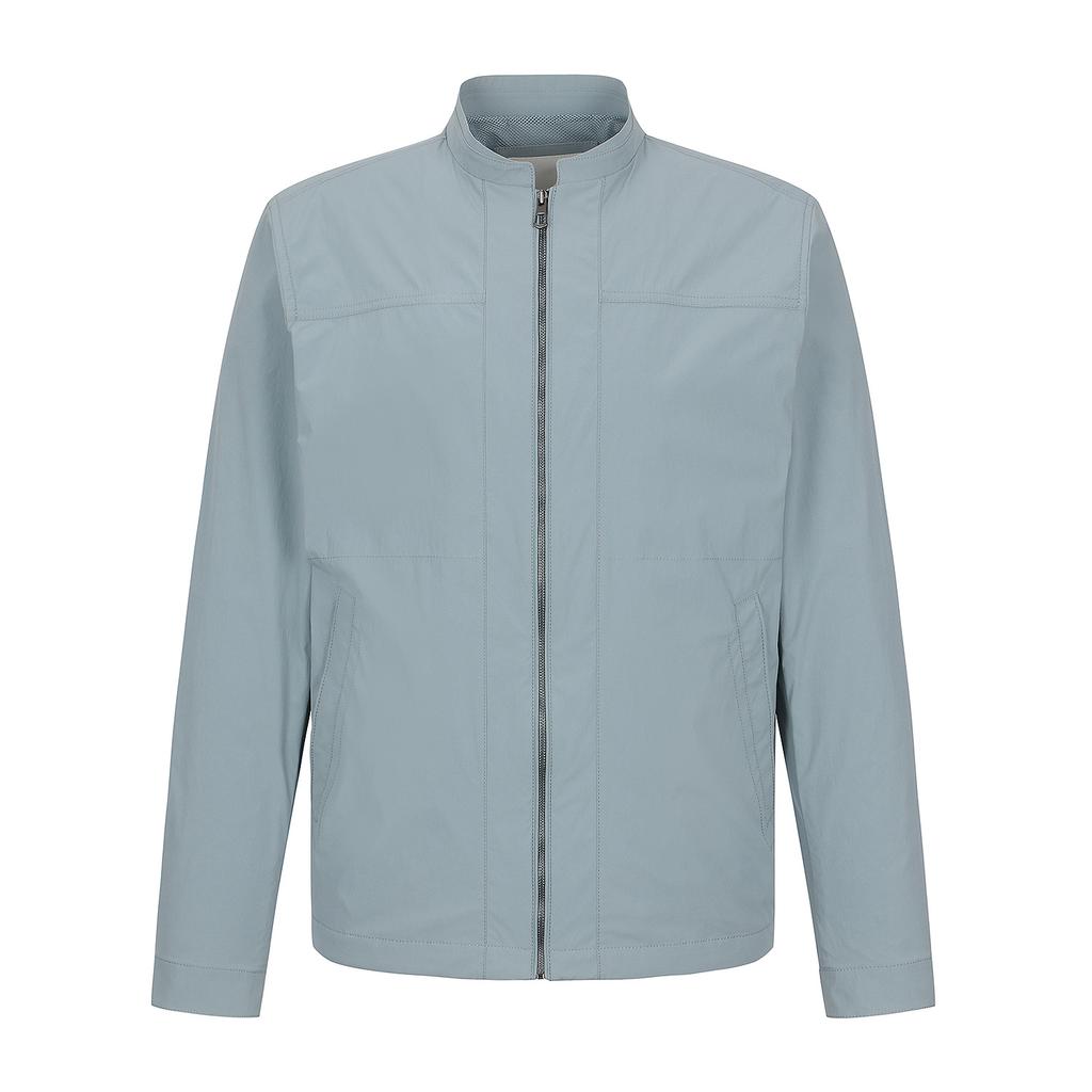 Ferraromilano Lightweight Nylon Spandex Jumper Sky Blue (Amsejp20142)